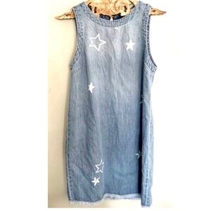 Anthropologie Cloth & Stone (Bella Dahl) Denim Star Dress.
